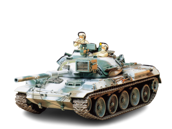 Zdjęcie główne produktu JGSDF Type 74 Tank Winter Version 1:35 Tamiya 35168