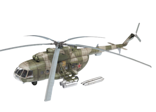 Mi-8MT Soviet Multipurpose Helicopter 1:48 Zvezda 4828