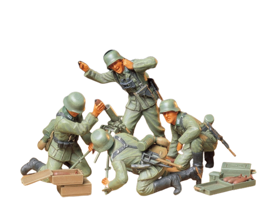 Zdjęcie główne produktu German Infantry Mortar Team 1:35 Tamiya 35193