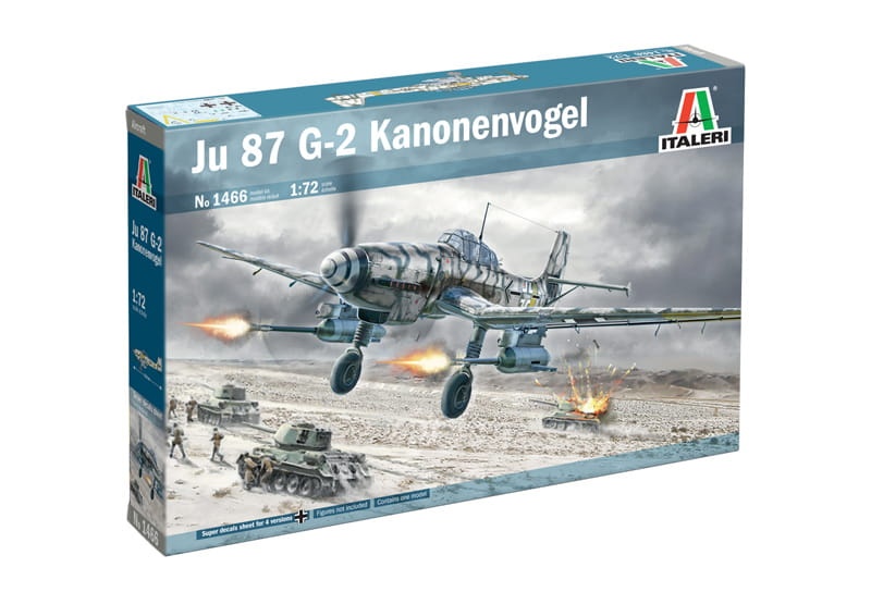 Zdjęcie główne produktu Ju 87 G-2 Kanonenvogel 1:72 Italeri 1466