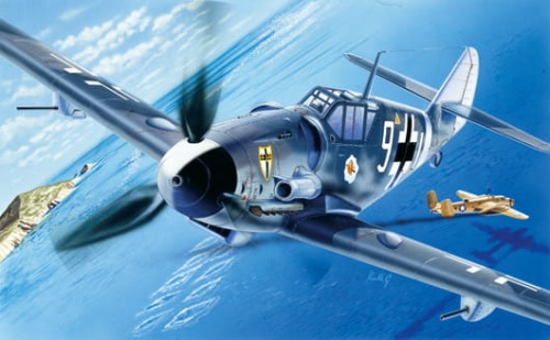 Messerschmitt BF-109 G-6 1:72 Italeri 0063