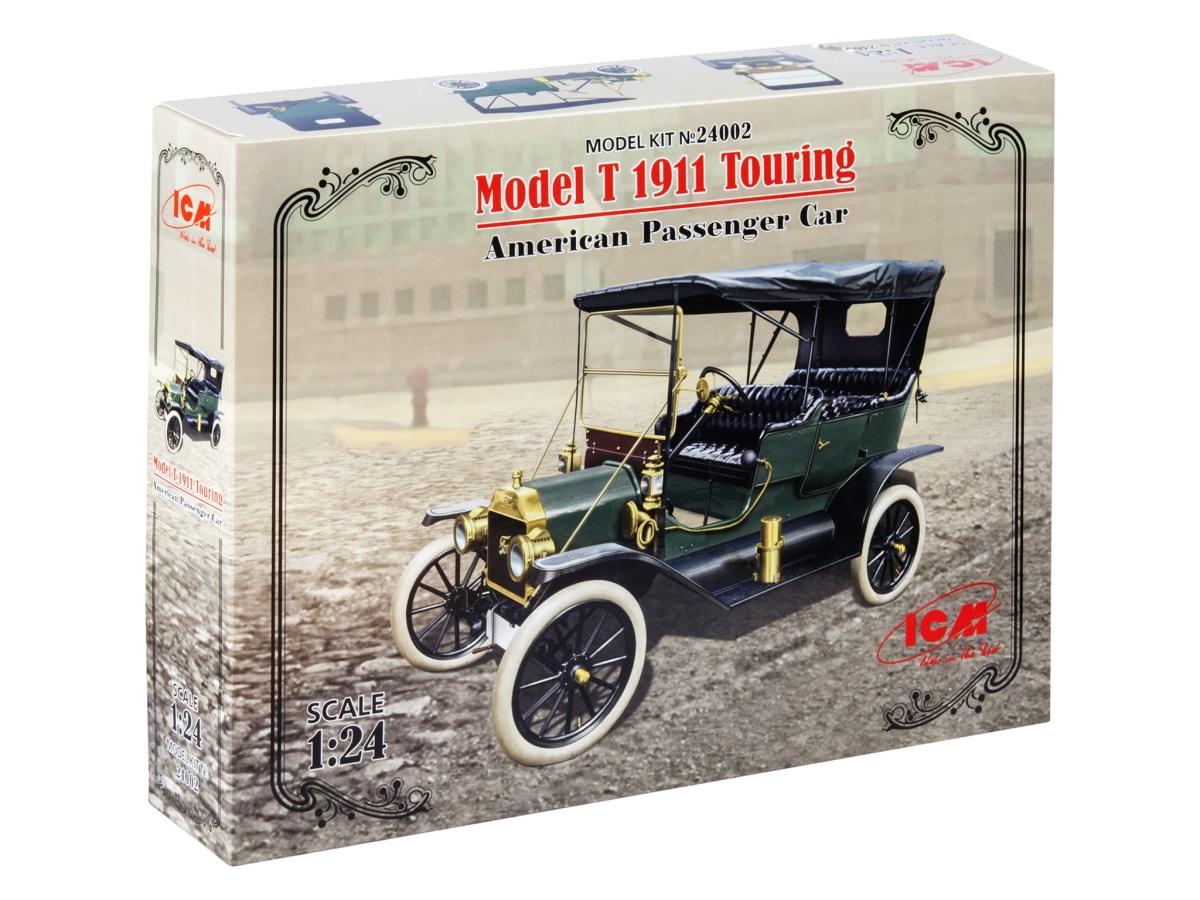 Zdjęcie dodatkowe produktu Ford Model T 1911 Touring 1:24 ICM 24002