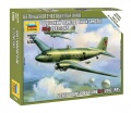 Zdjęcie główne produktu Li-2 (1942-1945) Soviet Transport Plane 1:200 Zvezda 6140