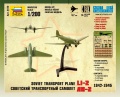 Zdjęcie dodatkowe produktu Li-2 (1942-1945) Soviet Transport Plane 1:200 Zvezda 6140