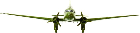 Zdjęcie dodatkowe produktu Li-2 (1942-1945) Soviet Transport Plane 1:200 Zvezda 6140