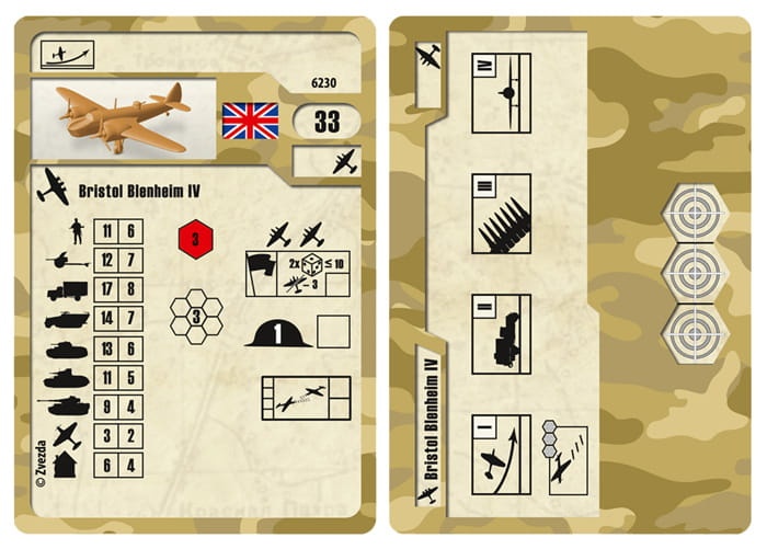 Zdjęcie dodatkowe produktu Bristol Blenheim Mk. IV 1:200 Zvezda 6230