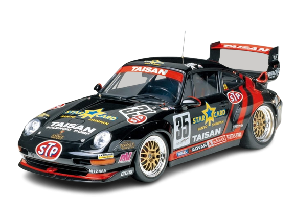 Zdjęcie główne produktu Porsche 911 GT2 Taisan Starcard 1:24 Tamiya 24175