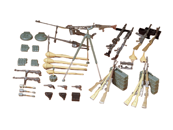 Zdjęcie główne produktu Zestaw broni niemieckiej (German Infantry Weapon Set) 1:35 Tamiya 35111