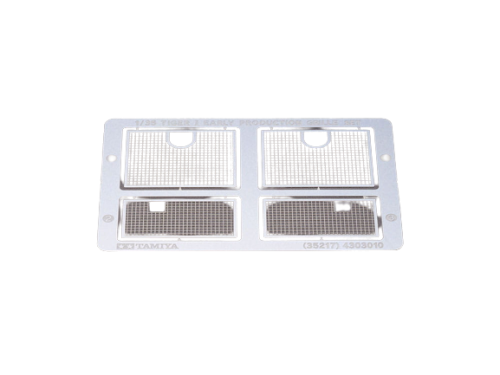 Tiger I Early Production Photo Etched Grille Set 1:35 Tamiya 35217