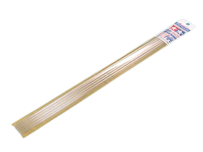 Zdjęcie główne produktu Rurka plastikowa śr. zew. 5mm, wew. 3mm, dł. 40cm (5szt) Tamiya 70136