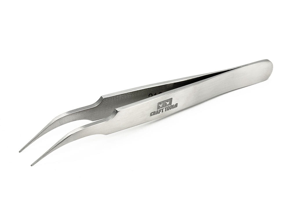 Zdjęcie główne produktu Pęseta HG Angled Tweezers Tamiya 74047