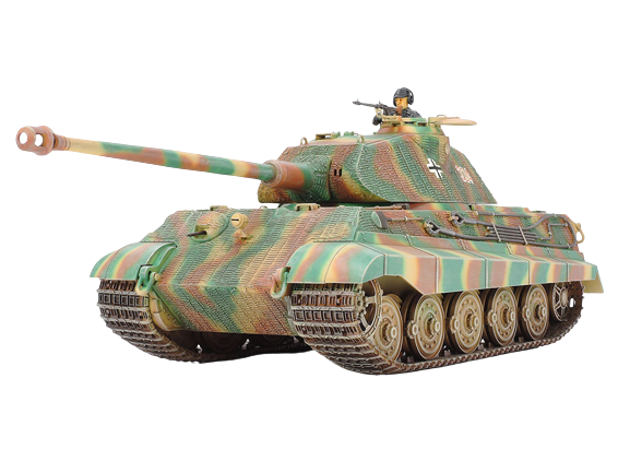 Zdjęcie główne produktu Sd.Kfz.182 King Tiger (Porsche Turret) 1:35 Tamiya 35169