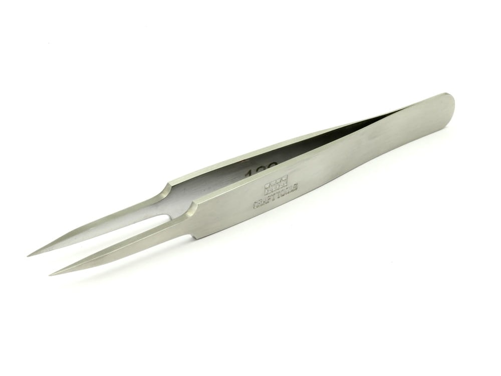 Zdjęcie główne produktu Pęseta HG Straight Tweezers Tamiya 74048