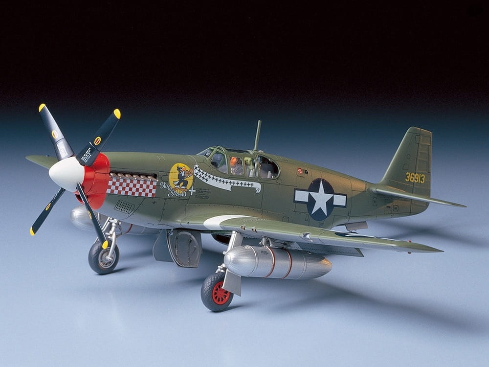 Zdjęcie dodatkowe produktu P-51B Mustang (North American) 1:48 Tamiya 61042