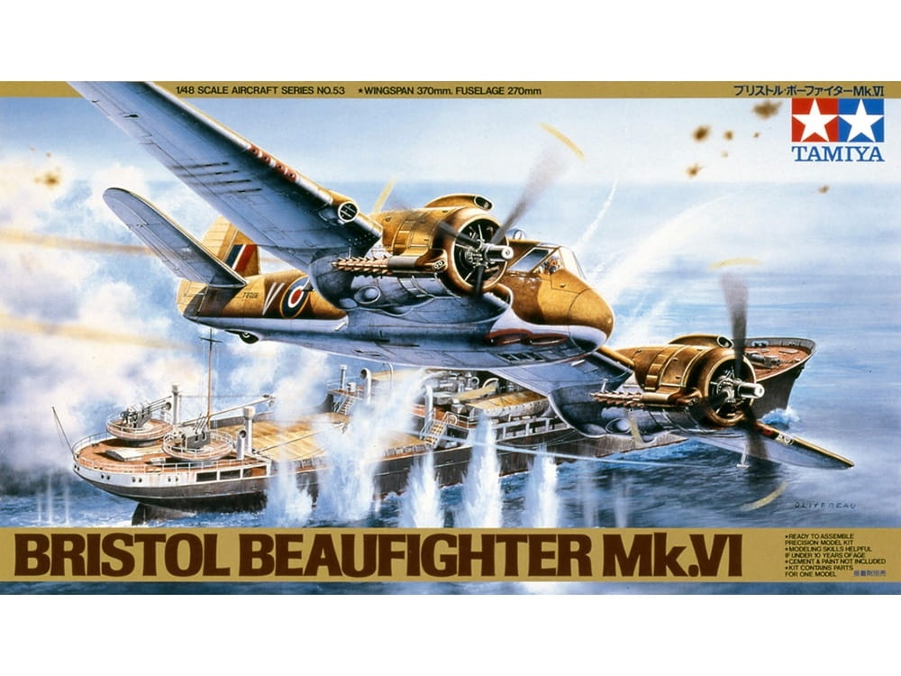 Zdjęcie dodatkowe produktu Bristol Beaufighter Mk.VI 1:48 Tamiya 61053