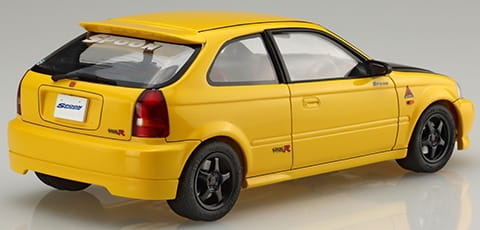 Zdjęcie dodatkowe produktu Spoon Honda Civic Type R (EK9) 1:24 Fujimi 04635