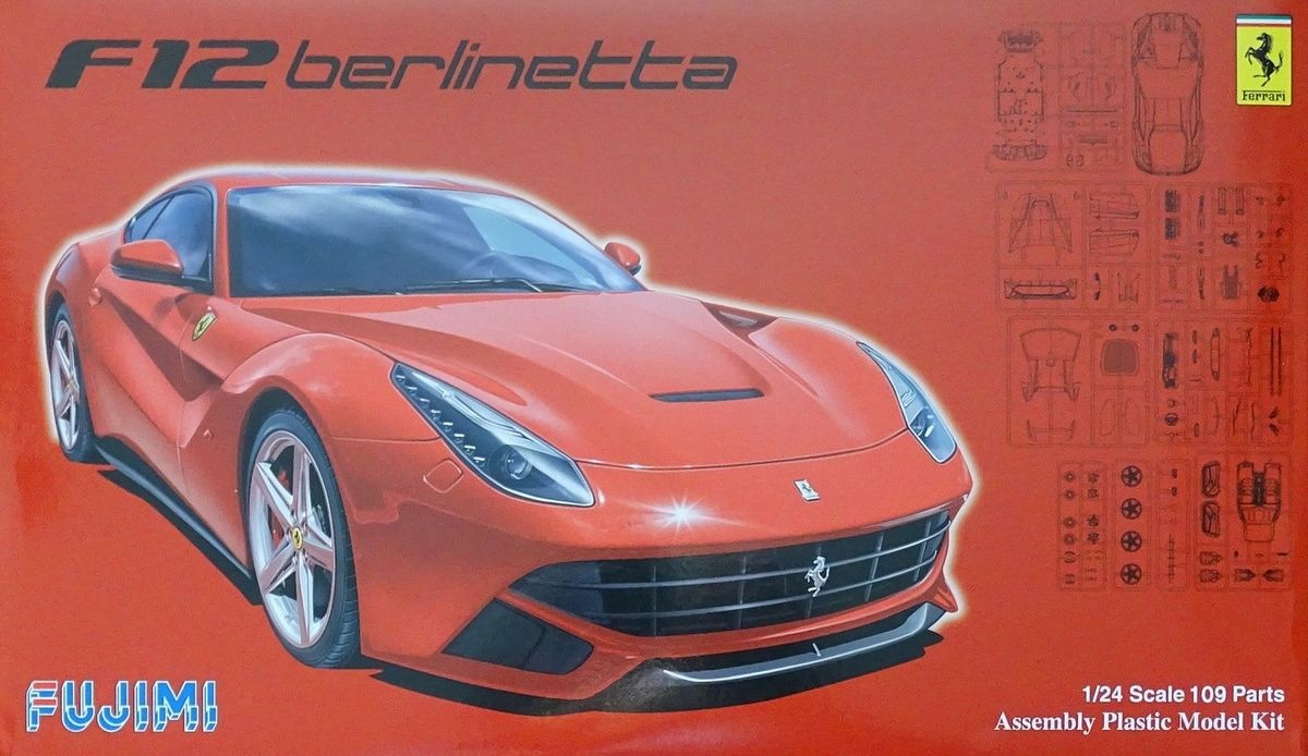 Zdjęcie główne produktu Ferrari F12 Berlinetta 1:24 Fujimi 12562