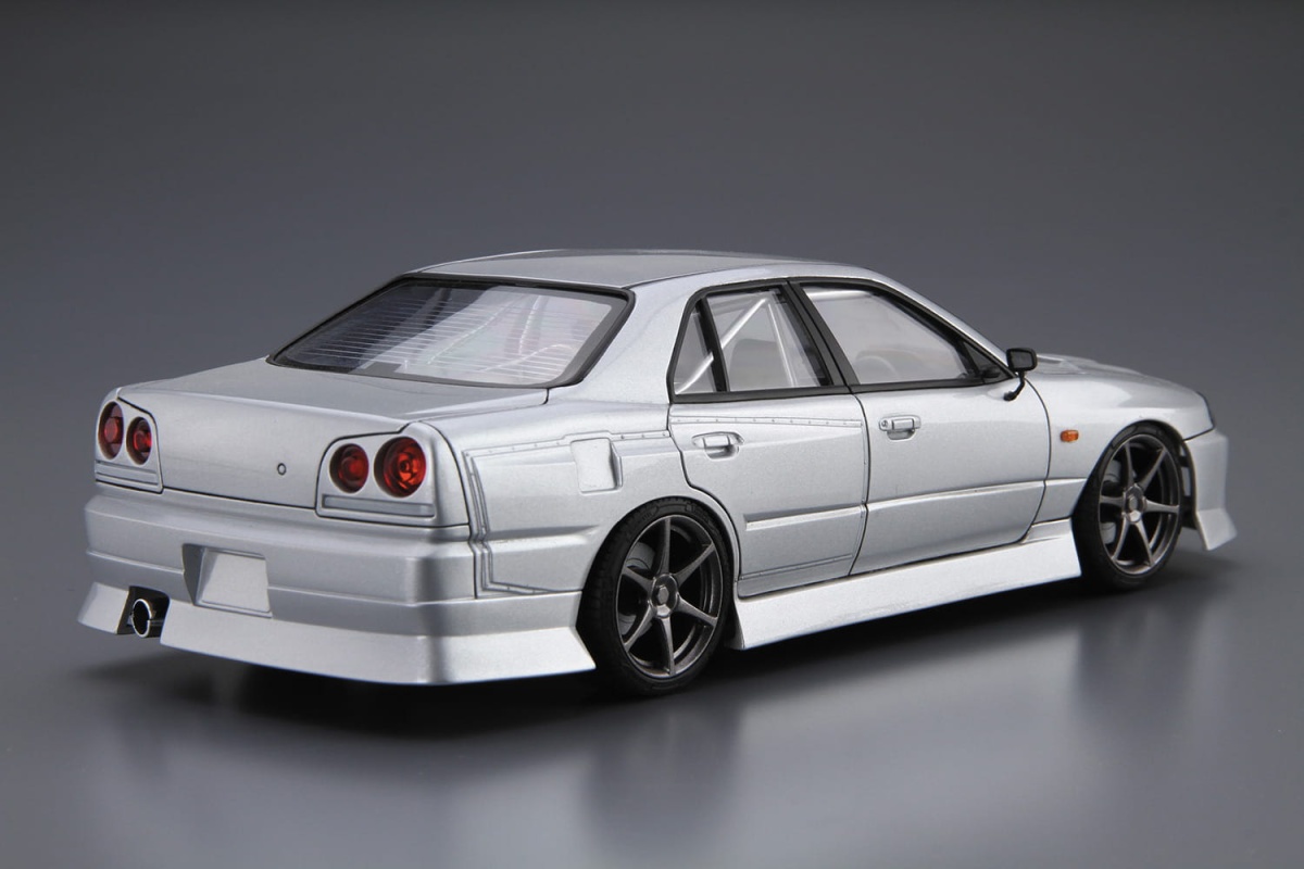 Zdjęcie dodatkowe produktu Nissan Skyline ER34 25GT-t URAS '01 1:24 Aoshima 061343