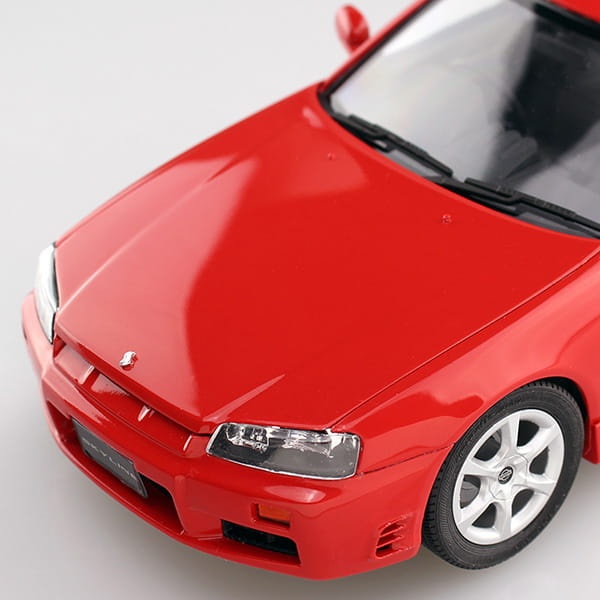Zdjęcie dodatkowe produktu Nissan Skyline ER34 25GT-X Turbo '98 1:24 Aoshima 057506