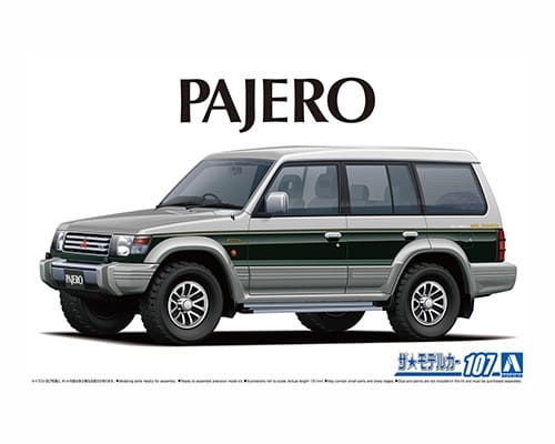 Zdjęcie główne produktu Mitsubishi Pajero Super Exceed V43W '91 1:24 Aoshima 057100