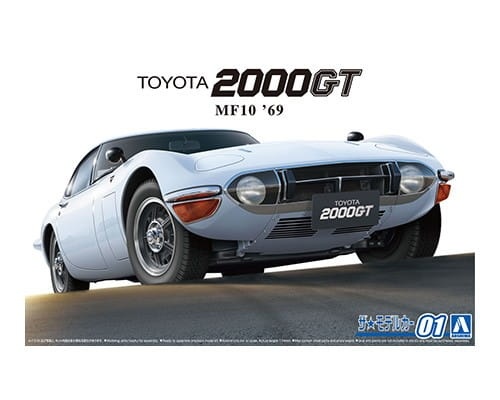 Zdjęcie główne produktu Toyota 2000GT MF10 '69 1:24 Aoshima 057292