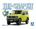 Zdjęcie główne produktu Suzuki Jimny (Kinetic Yellow) SNAP KIT 1:32 Aoshima 057766