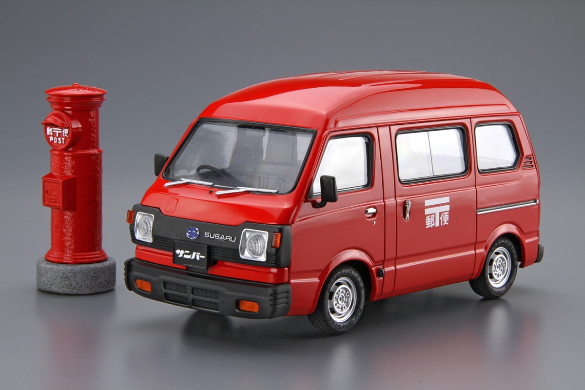 Zdjęcie dodatkowe produktu Subaru Sambar TT1 High-Roof 4WD '80 1:24 Aoshima 059982
