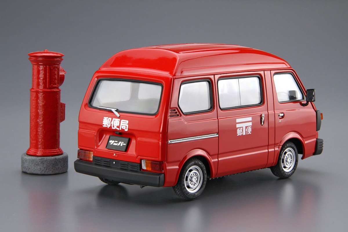 Zdjęcie dodatkowe produktu Subaru Sambar TT1 High-Roof 4WD '80 1:24 Aoshima 059982