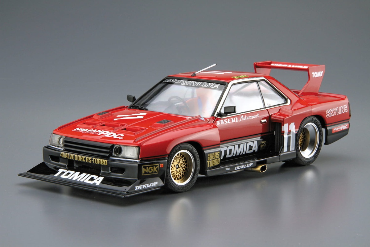 Zdjęcie dodatkowe produktu Nissan Skyline KDR30 Super Silhouette '82 1:24 Aoshima 061022