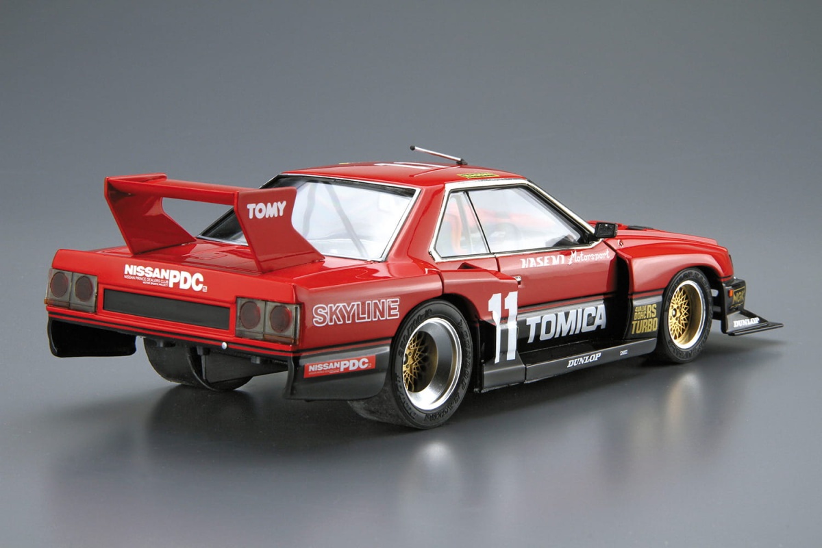 Zdjęcie dodatkowe produktu Nissan Skyline KDR30 Super Silhouette '82 1:24 Aoshima 061022