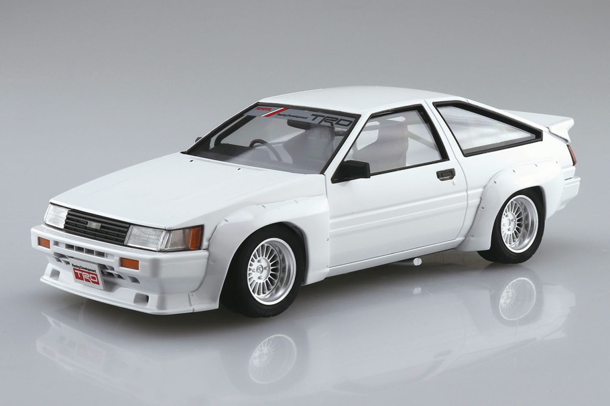 Zdjęcie dodatkowe produktu Toyota AE86 Levin TRD (Corolla) '83 1:24 Aoshima 057988