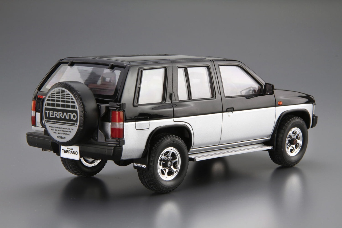 Zdjęcie dodatkowe produktu Nissan Terrano V6 D21 '91 1:24 Aoshima 057087