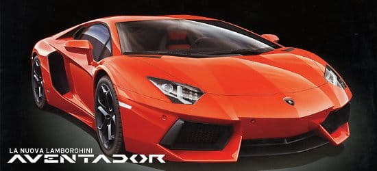 Zdjęcie główne produktu Lamborghini Aventador LP400-4 1:24 Fujimi 12397