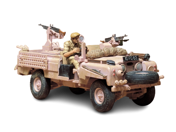 Zdjęcie główne produktu S.A.S Land Rover Pink Panther 1:35 Tamiya 35076