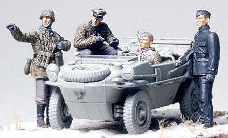 Zdjęcie dodatkowe produktu Panzer Division "Frontline Reconnaissance Team" 1:35 Tamiya 35253