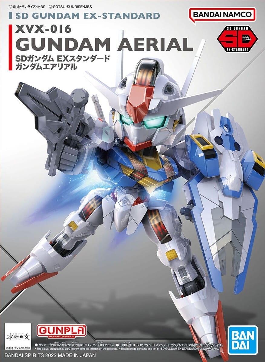 Zdjęcie dodatkowe produktu Gunpla XVX-016 Gundam Aerial SD