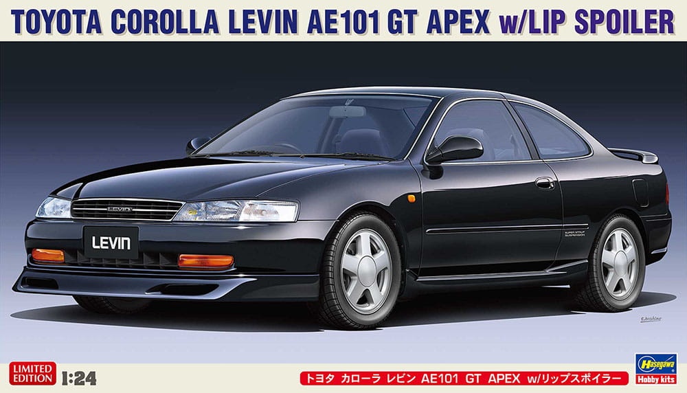 Zdjęcie główne produktu Toyota Corolla Levin AE101 GT APEX 1:24 Hasegawa 20582