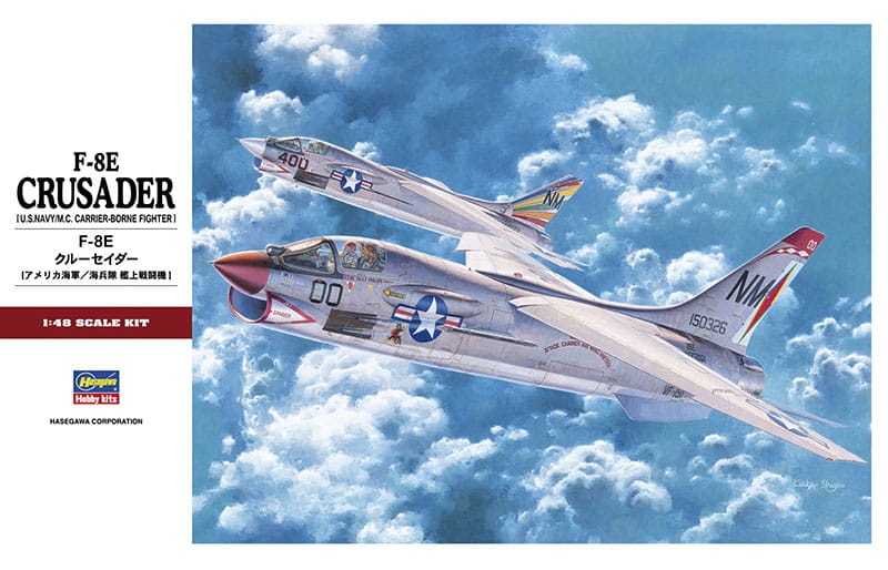 Zdjęcie główne produktu F-8E Crusader 1:48 Hasegawa PT25