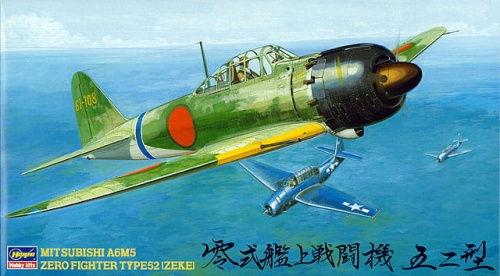 Mitsubishi Zero Type 52 (Zeke) 1:48 Hasegawa JT23