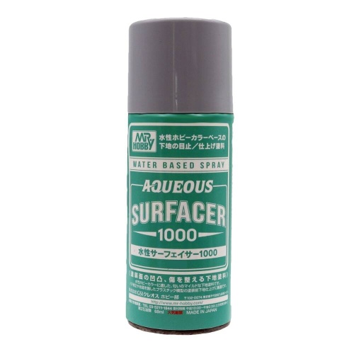 Mr. Hobby B611 Aqueous Surfacer 1000 primer gray spray 170ml