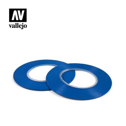 Flexible masking tape 1mm x 18m (2pcs) Vallejo T07007