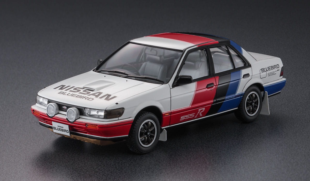 Zdjęcie dodatkowe produktu Nissan Bluebird 4d Sedan SSS-R (U12) 1:24 Hasegawa HC35