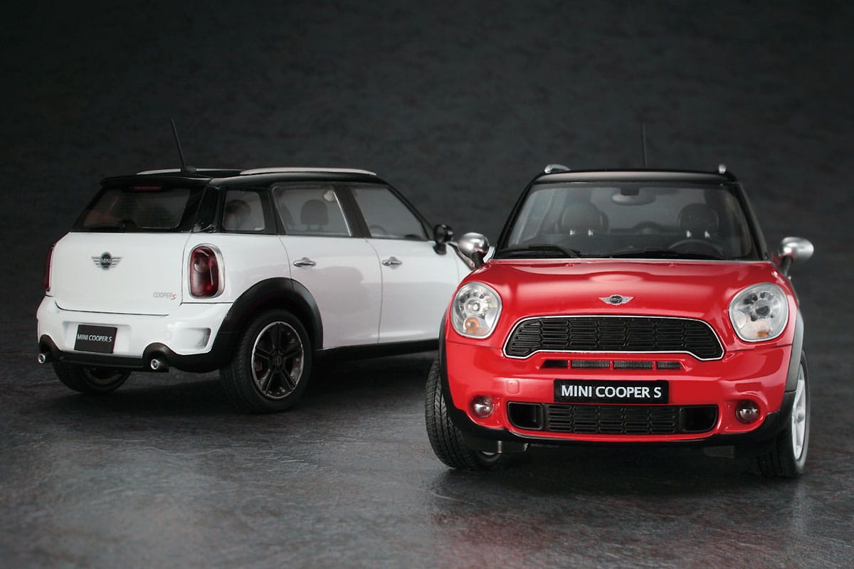 Zdjęcie dodatkowe produktu Mini Cooper S Countryman ALL4 1:24 Hasegawa CD21