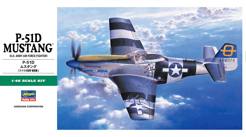 Zdjęcie główne produktu P-51D Mustang 1:48 Hasegawa JT30