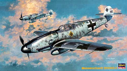 Zdjęcie główne produktu Messerschmitt Bf109G-6 1:48 Hasegawa JT47