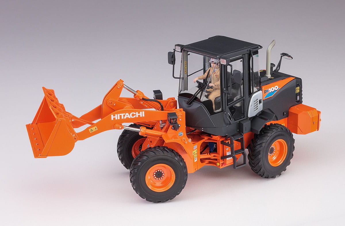Zdjęcie dodatkowe produktu Hitachi ZW100-6 Wheel Loader 1:35 Hasegawa WM04