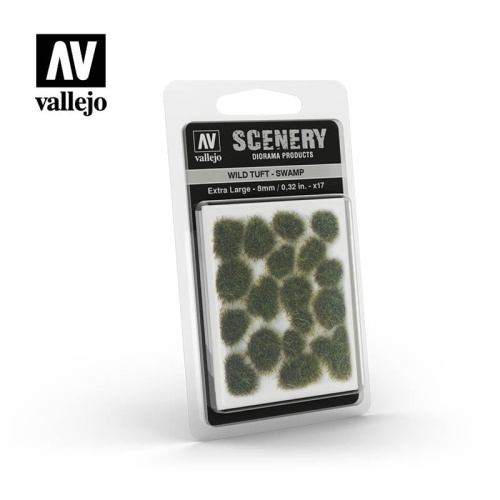 Wild Tuft - Swamp (8mm, 17pcs) Vallejo SC422