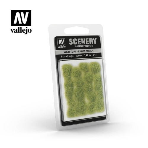 Wild Tuft - Light Green (12mm, 17pcs) Vallejo SC426