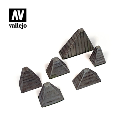 Höckerhindernis (Anti-Tank Barriers) 1:35 Vallejo SC219