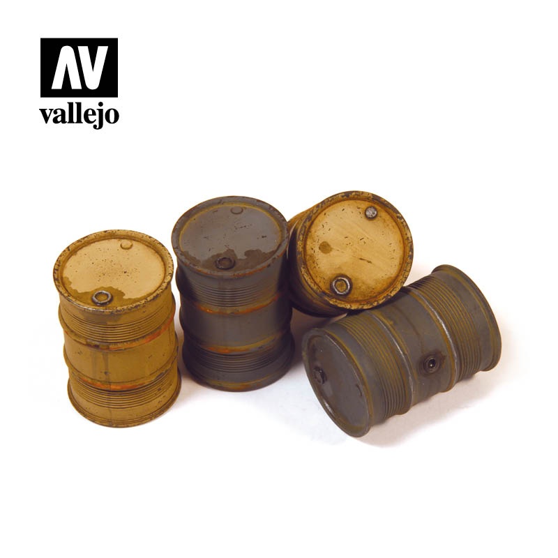 Zdjęcie główne produktu German Fuel Drums (no. 2) 1:35 Vallejo SC202